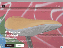 Tablet Screenshot of pedalshed.com